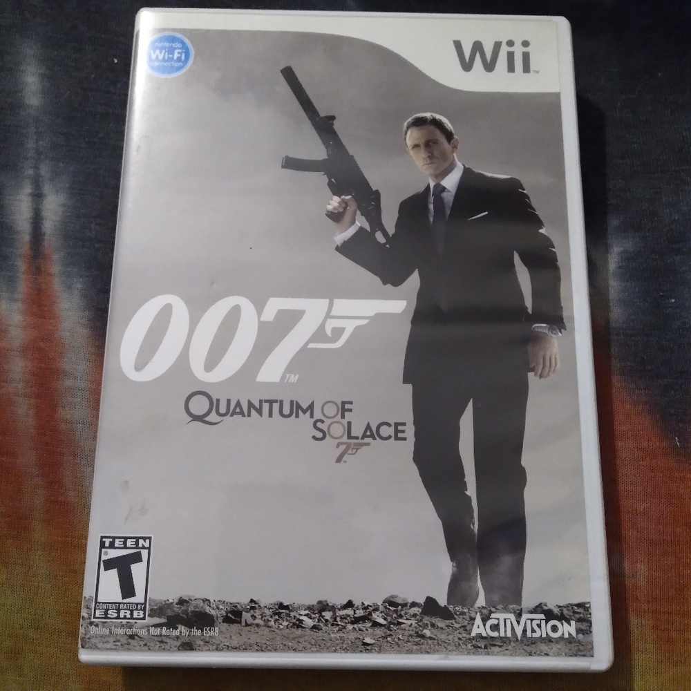 007 Quantum of solace Wii Game